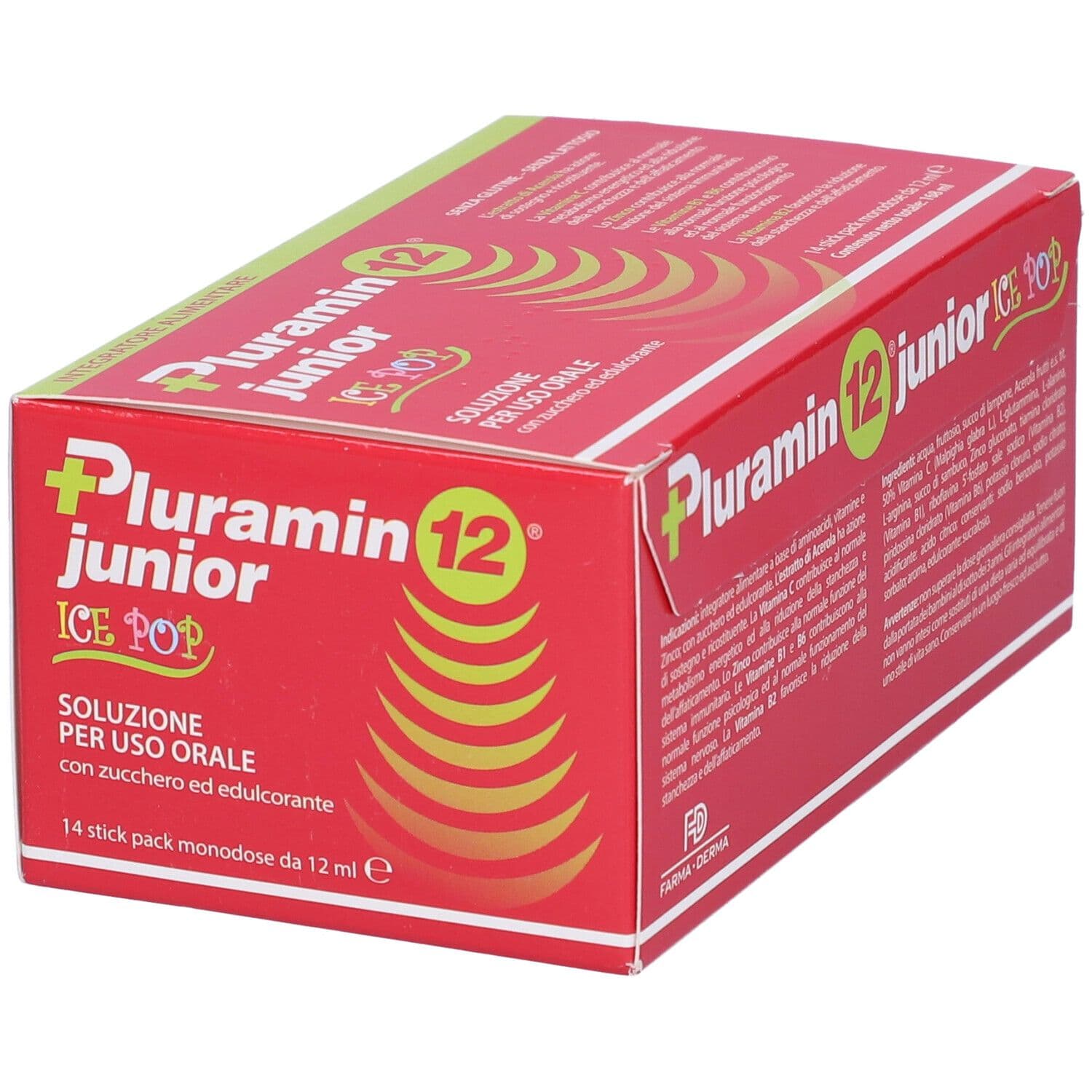Pluramin12 Junior Stick Pack 168 ml Gel view 2