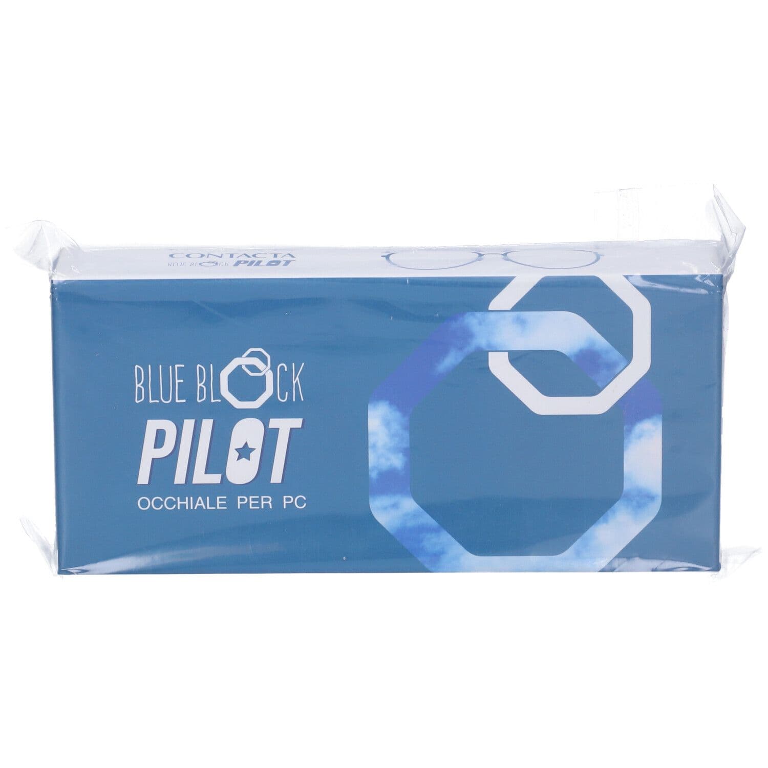 Contacta Blue Block Pilot Grigio Occhiale Luce Blu 1 pz Occhiali