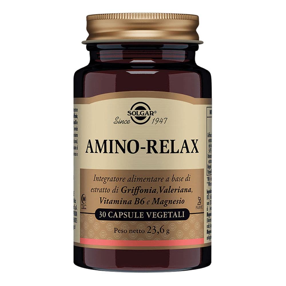 Amino Relax 30 Capsule Vegetali - Risparmia il 10% con il codice: solg