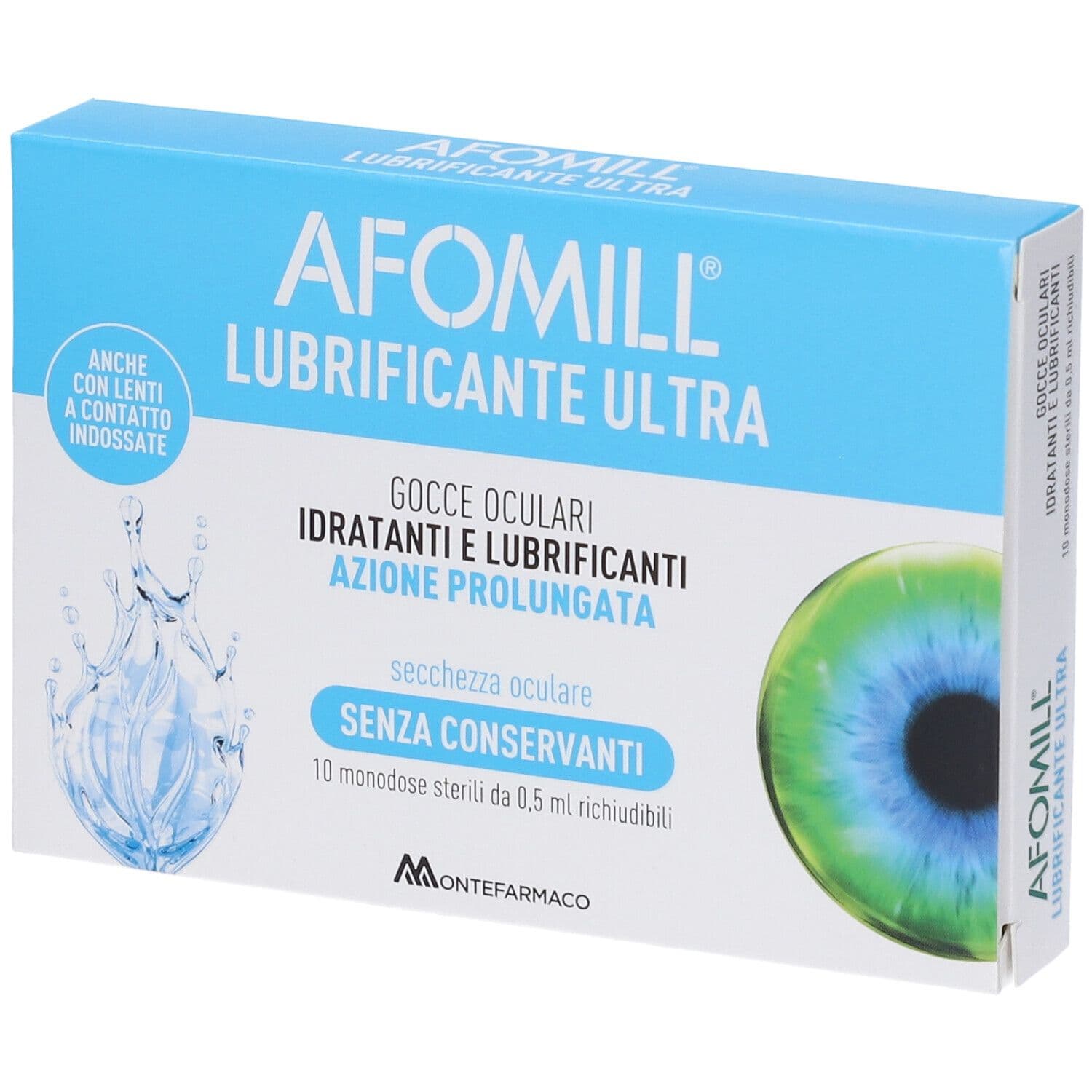 Afomill Lubrificante Ultra Gocce Oculari 10x0,5 ml Gocce oftalmiche