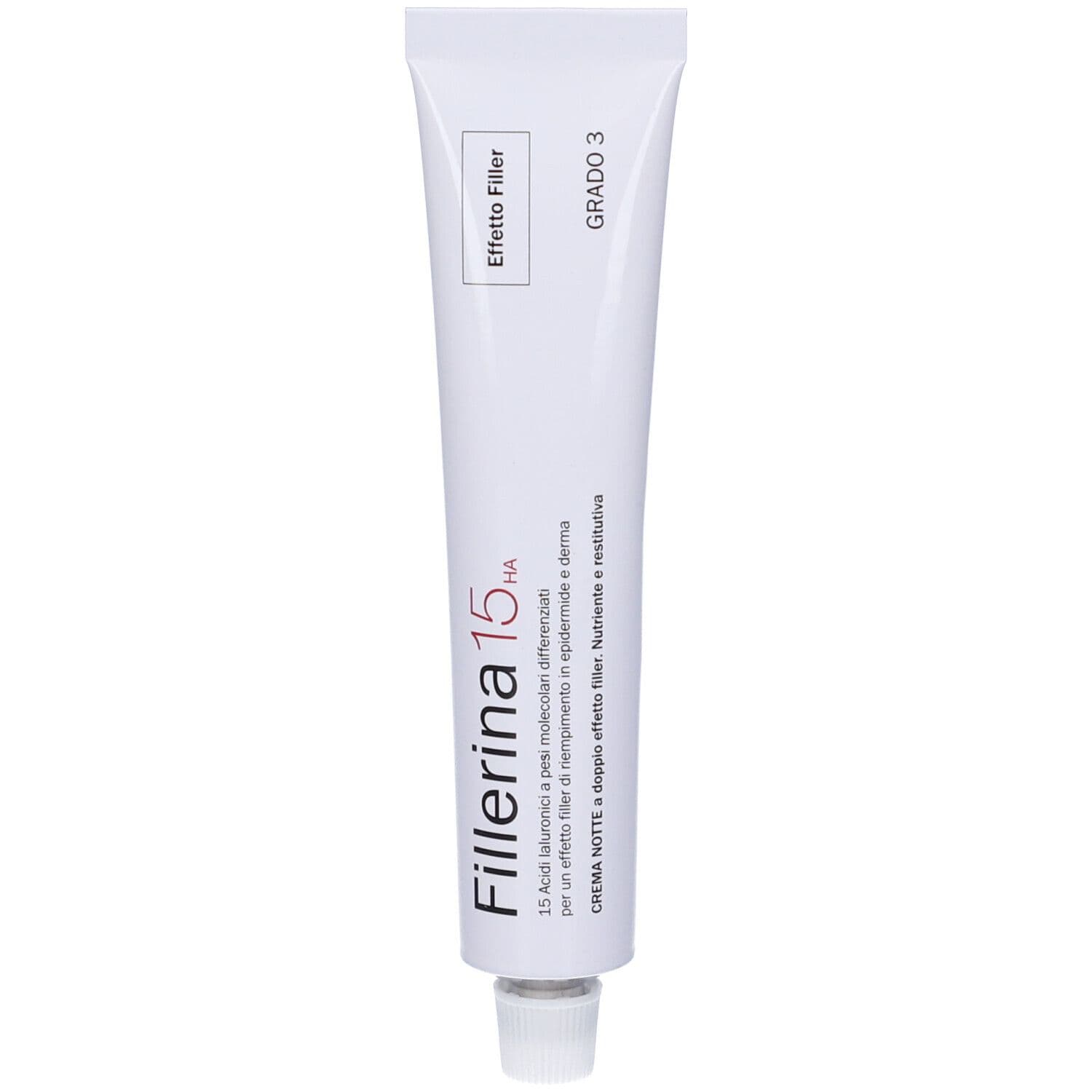 Fillerina 15 Ha Base Night Cream Grado 3 Tubo 50 ml 50 ml Crema per la