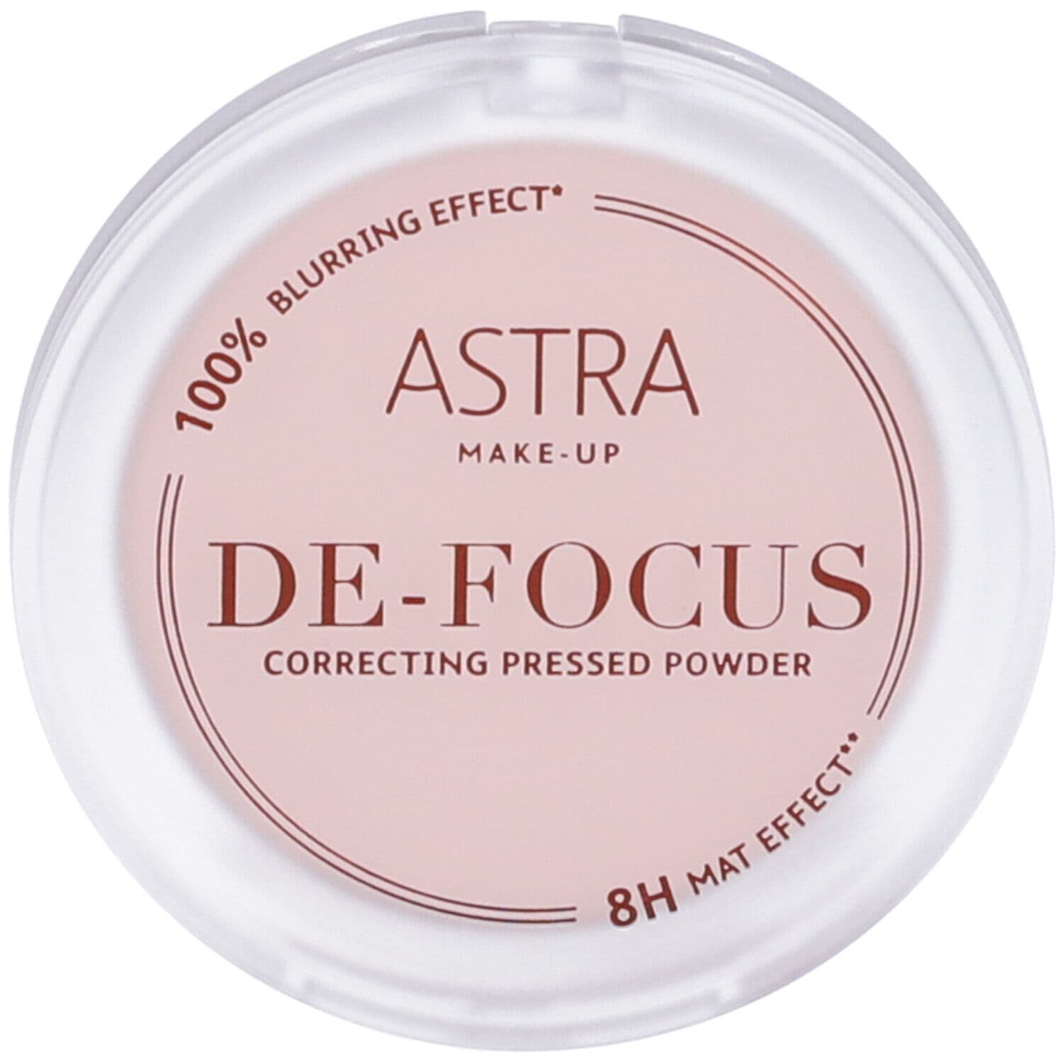 Astra Make-up De-Focus Smoothing Cipria Compatta Tonalita' 02 Pink Fra