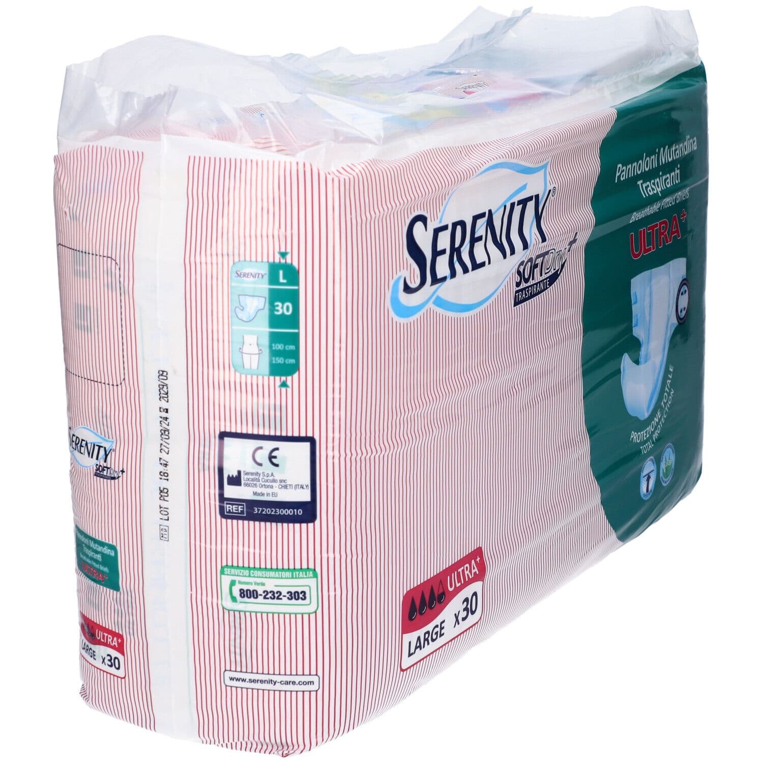 Pannolone A Mutandina Serenity Fitted Ultra + Aloe L 30 Pezzi 30 St view 2