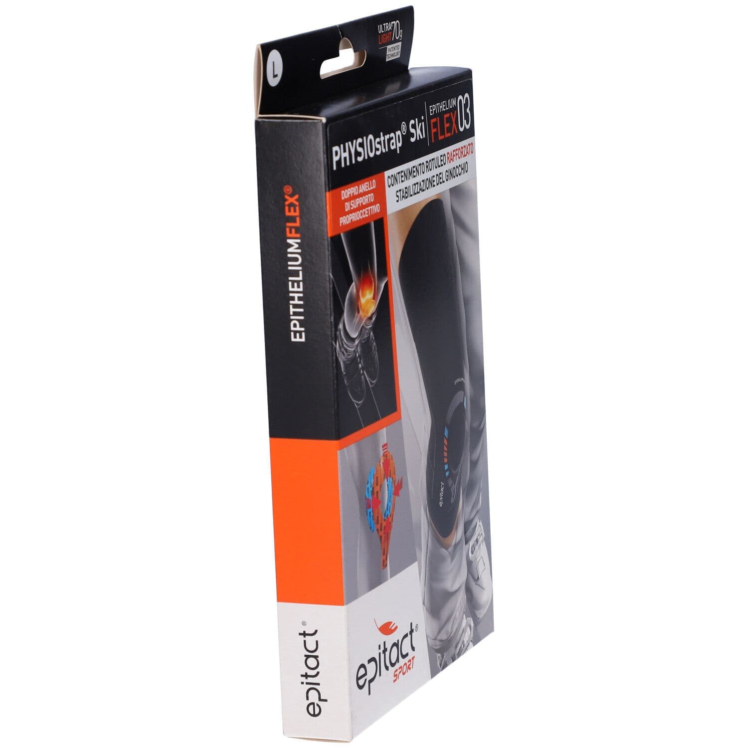 Epitact Sport Ginocchiera Physiostrap® Ski Taglia L 1 pz Bendaggio/i view 2