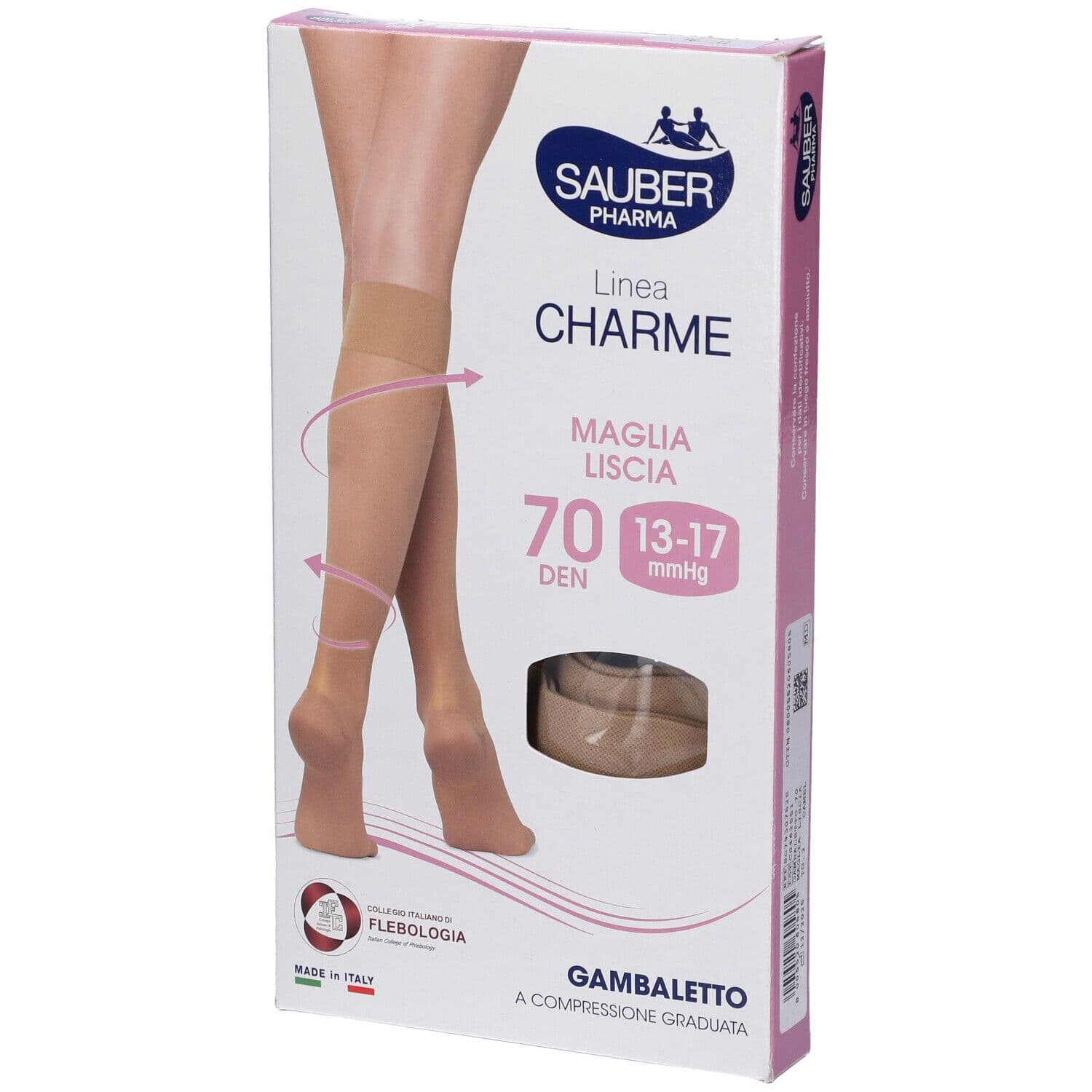 Sauber Gambaletto Maglia Liscia 70 Denari Camel 2 1 pz Altro