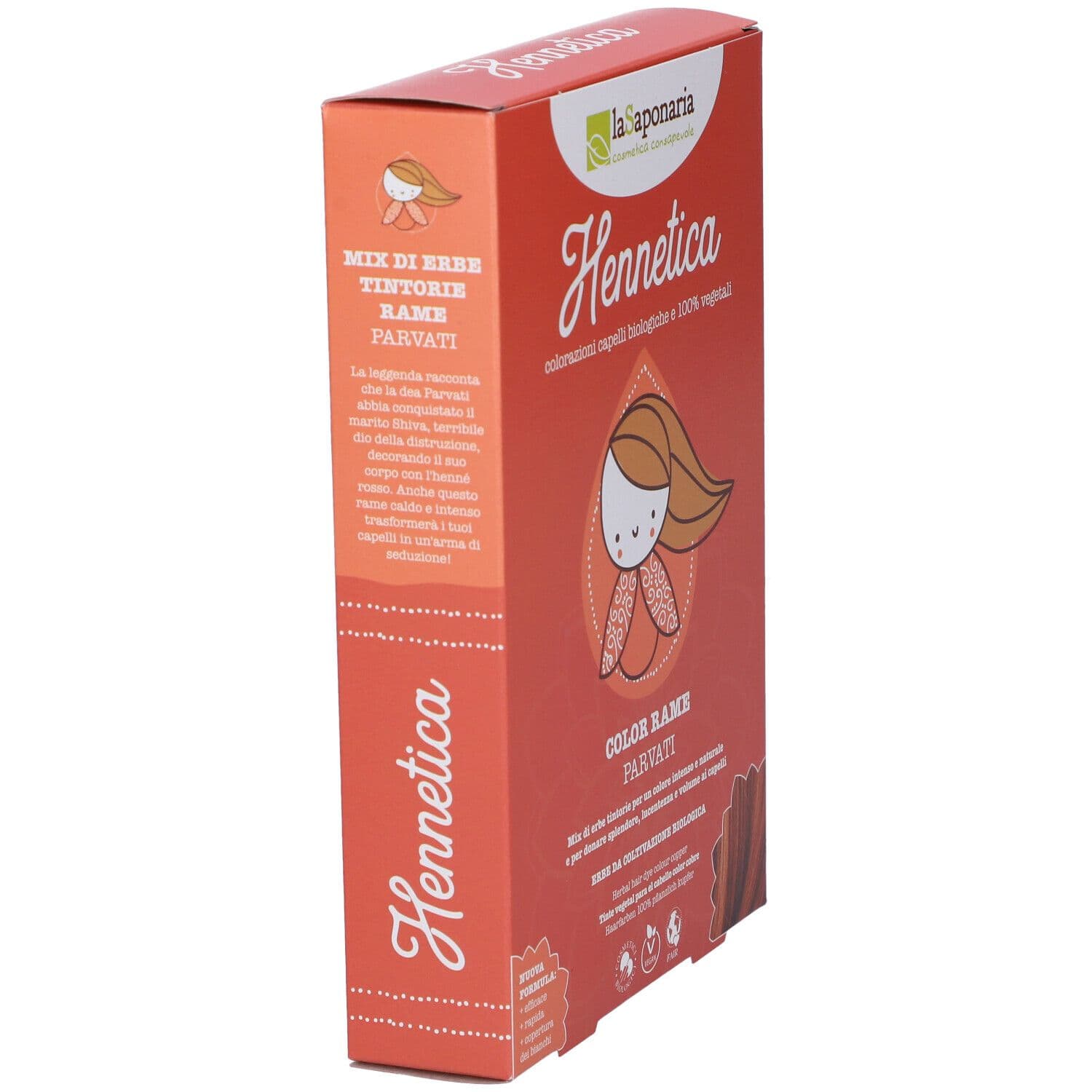 La Saponaria Tinta Vegetale Rame - Parvati 100 g Altro view 2