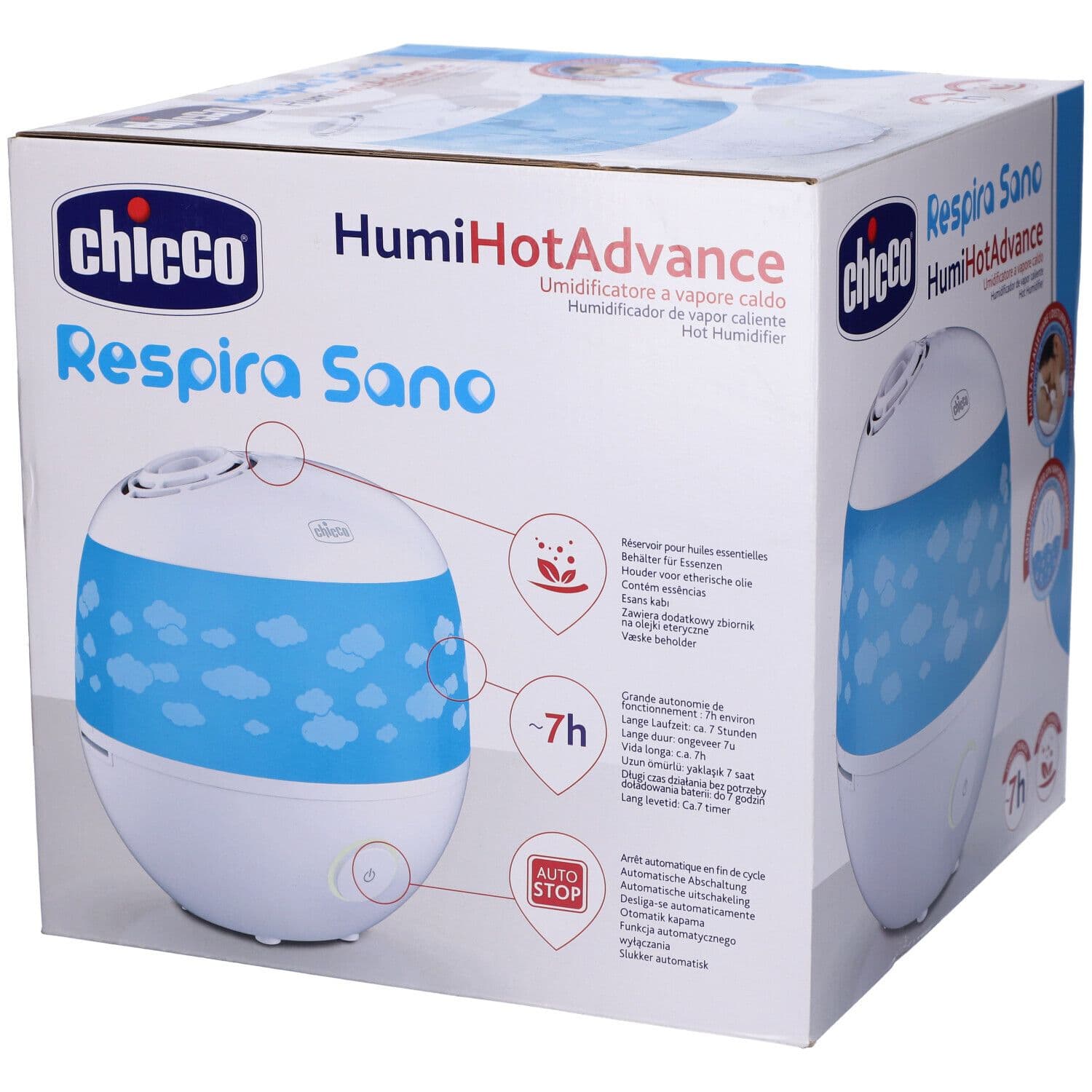 Chicco Respira Bene Humi Hot Advance 1 pz Apparecchi view 2