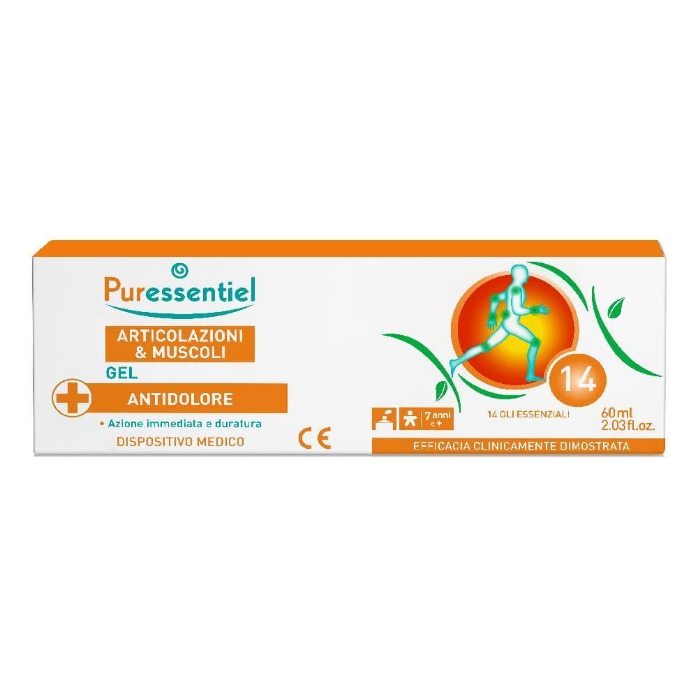 Puressentiel Articolazioni e Muscoli Gel 60 ml Gel