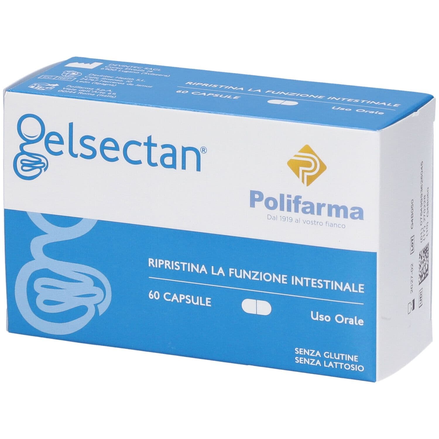 NORGINE Gelsectan® 60 pz Capsule