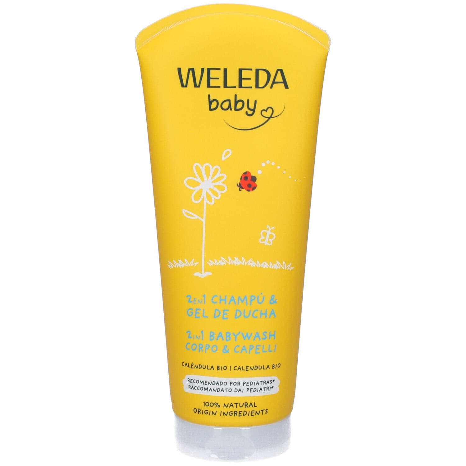 WELEDA Babywash Corpo&Capelli 200 ml Gel doccia