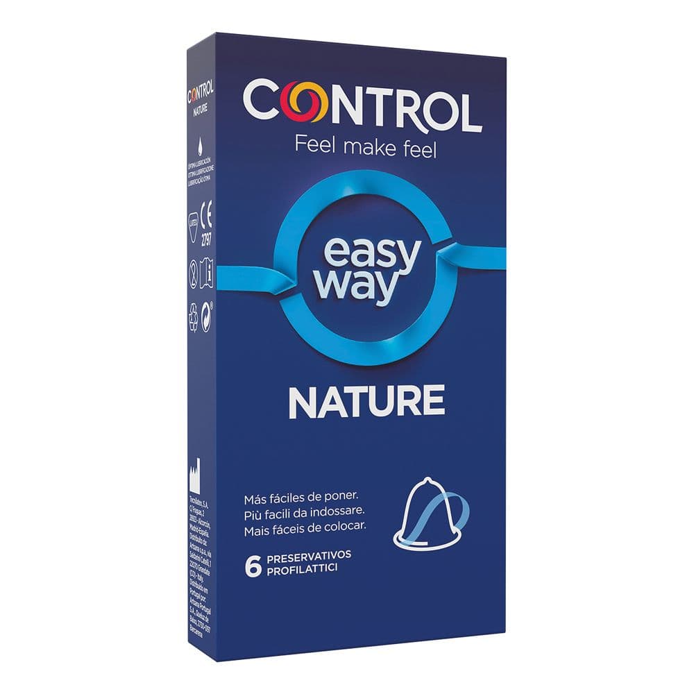Control Easy Way Nature Preservativi 6 pz Preservativi