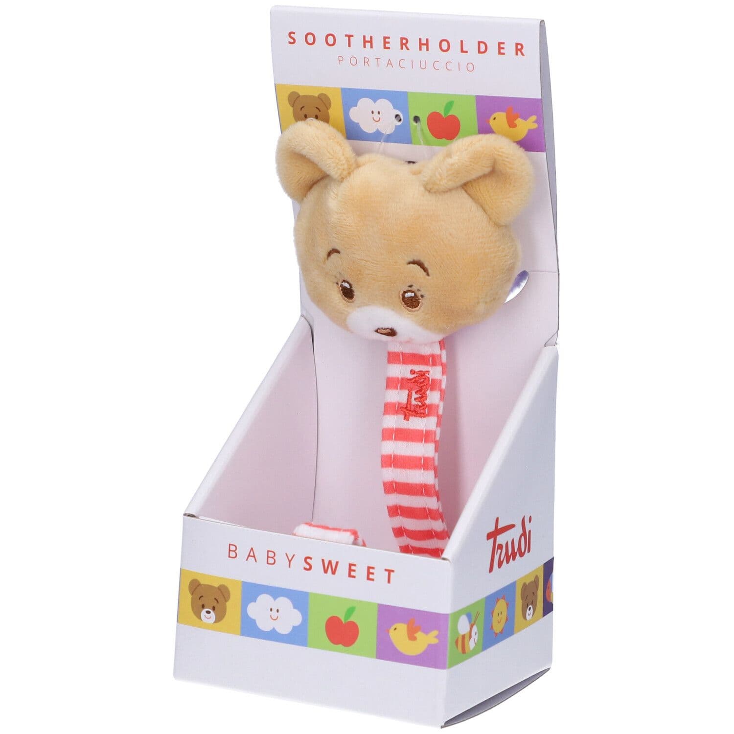 Trudi Baby Sweet Portaciuccio Orsetto Rosa 1 pz Altro