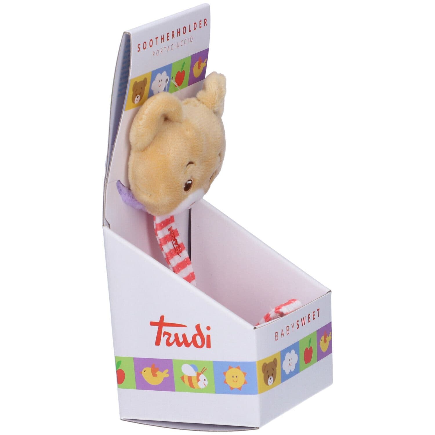 Trudi Baby Sweet Portaciuccio Orsetto Rosa 1 pz Altro view 2