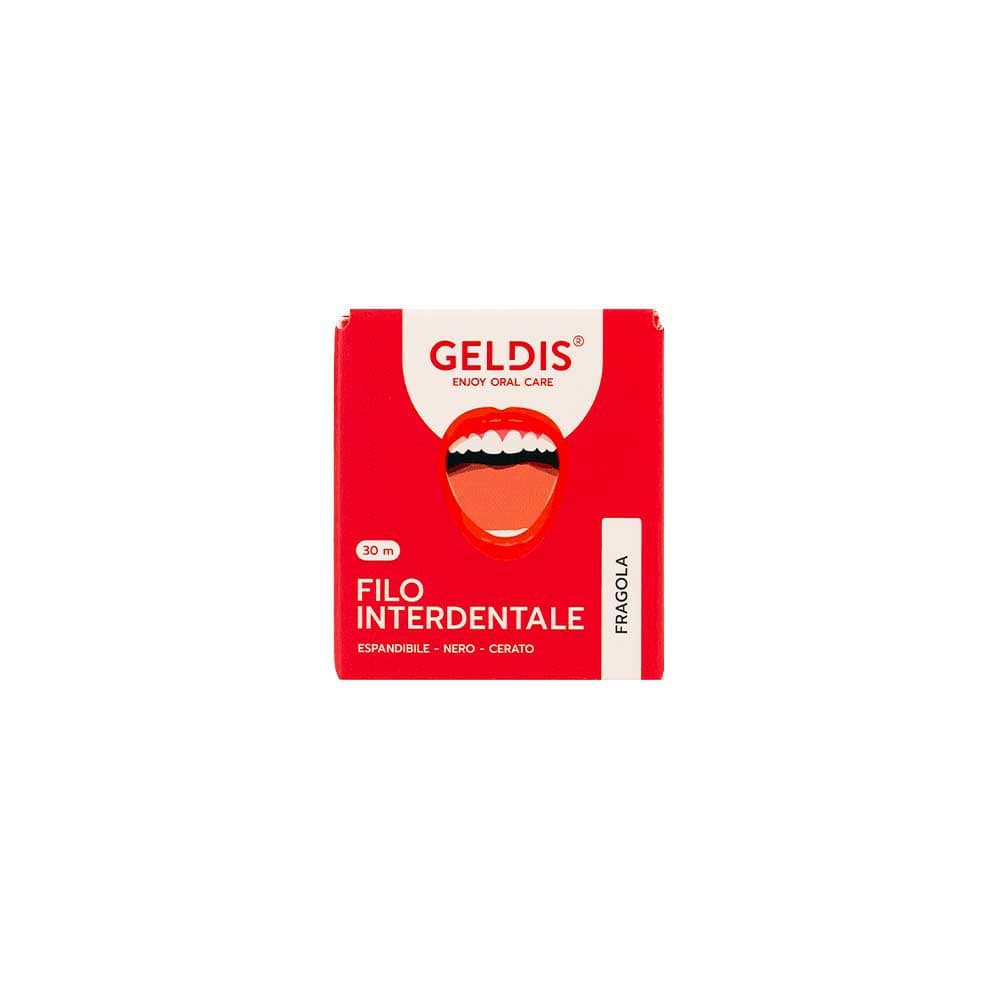 Filo Interdentale Geldis – Fragola 1 pz Filo interdentale