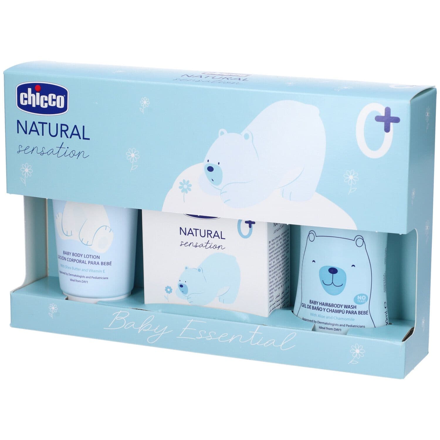 Chicco Natural Sensation Set Bagno Pasta 450 ml Set