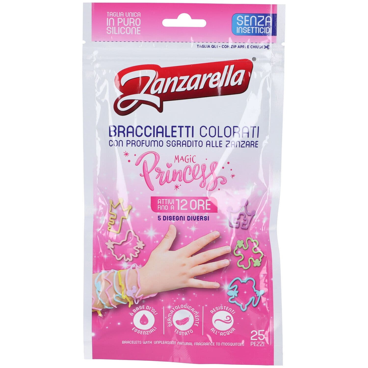 Zanzarella Braccialetti Princess 1 pz Bracciale