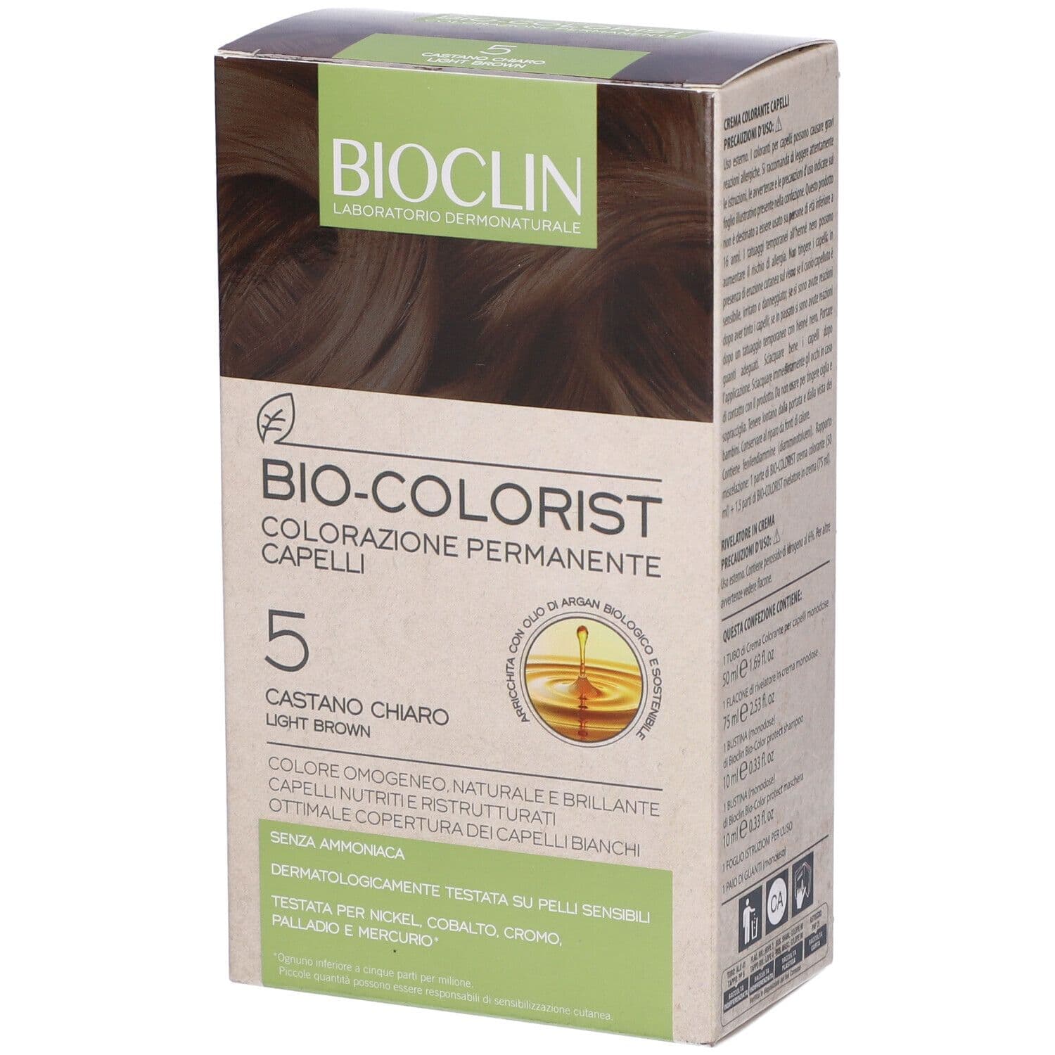 BIOCLIN Bio-Colorist 5 Castano Chiaro 1 pz Tintura