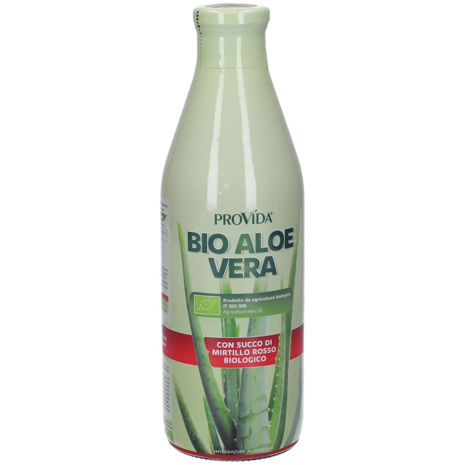 Provída Bio Aloe Vera con Succi di Mirtillo Rosso Biologico Soluzione 