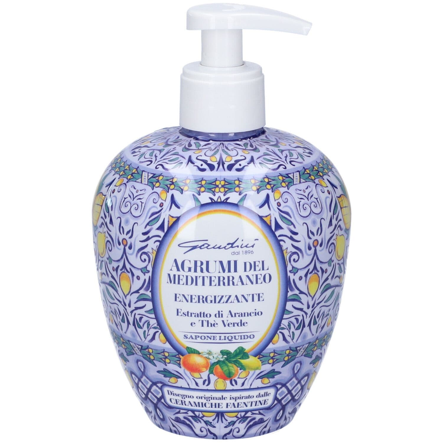Gandini Sapone Liquido Faenza Agrumi 500 ml Sapone liquido