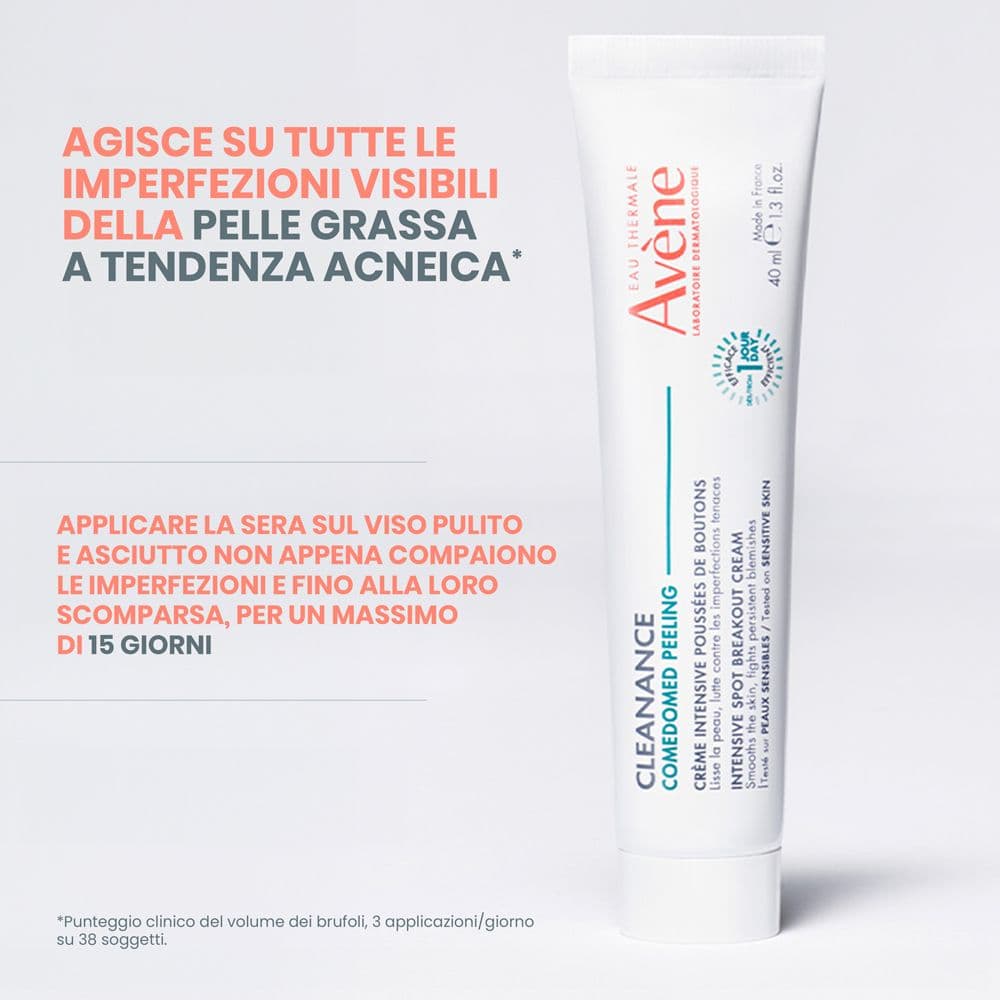 Eau Thermale Avène Cleanance Comedomed Peeling Crema Intensiva Imperfe view 2