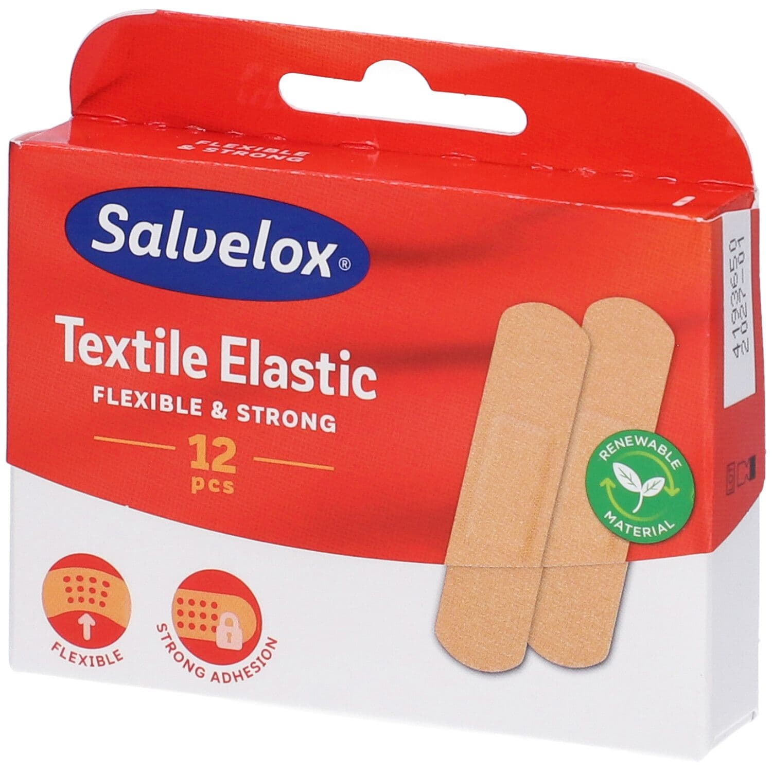 Salvelox Textile Elastic Cerotti 19mm x 72mm 12 pz Cerotto