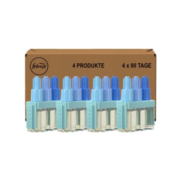 Febreze 3Volution spina profumata 4 ricariche Pure Fresh 4x20 ml
