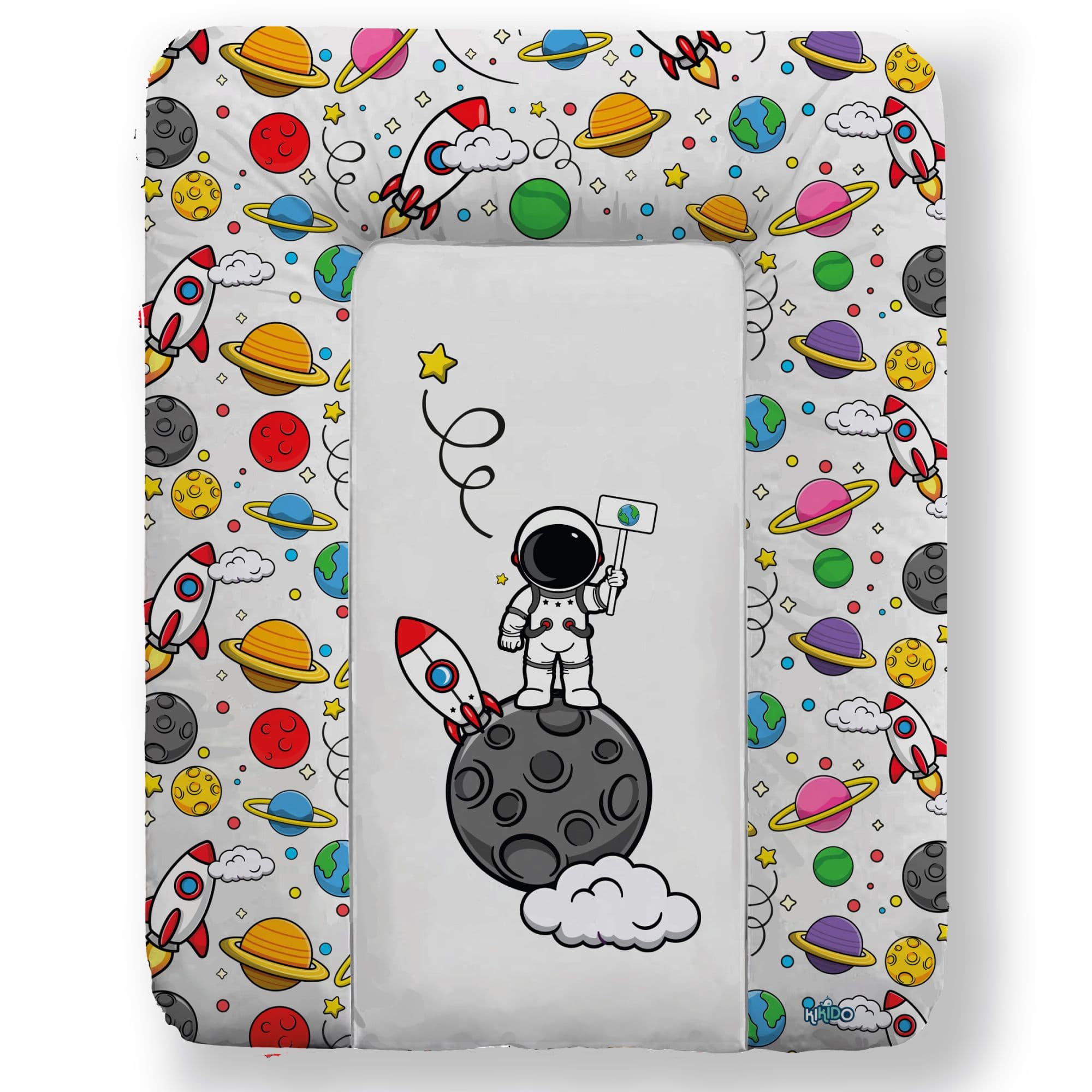 Kikido Materassino Fasciatoio 50x70, Astronauta, Edizione Limitata 50x