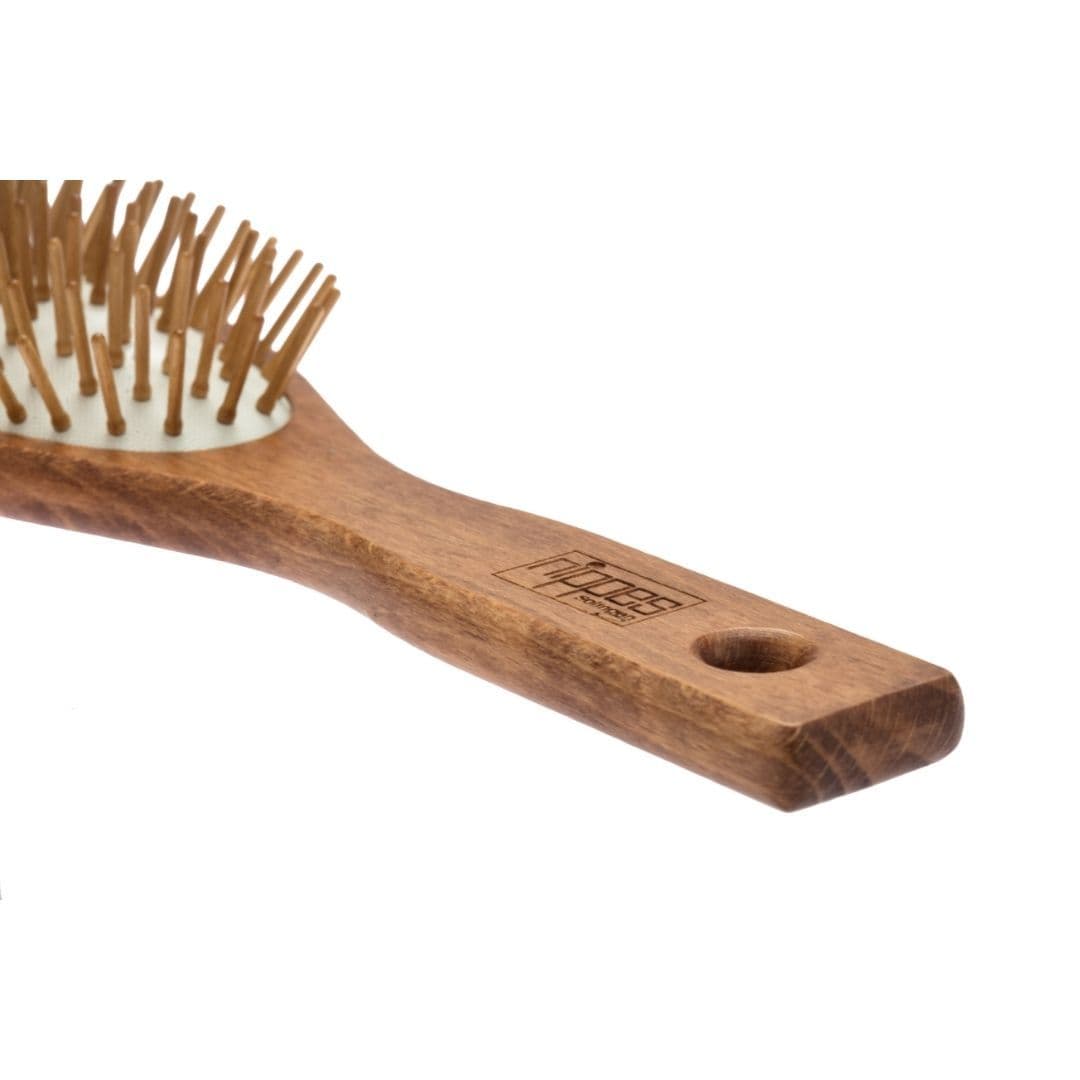 nippes Solingen Spazzola per capelli pneumatica, Matite di legno, Oval view 2
