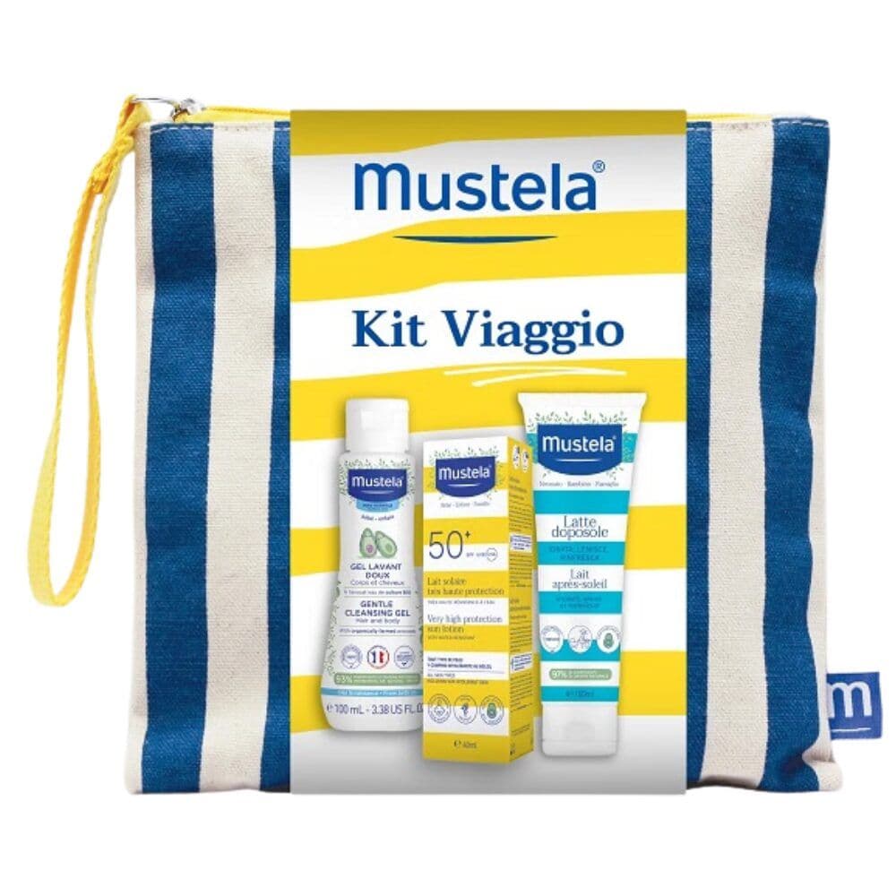 Mustela Kit Viaggio Solari con Pochette Omaggio 1 St