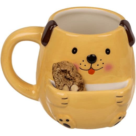Bicchiere OOTB con scomparto per biscotti, cane 1 St