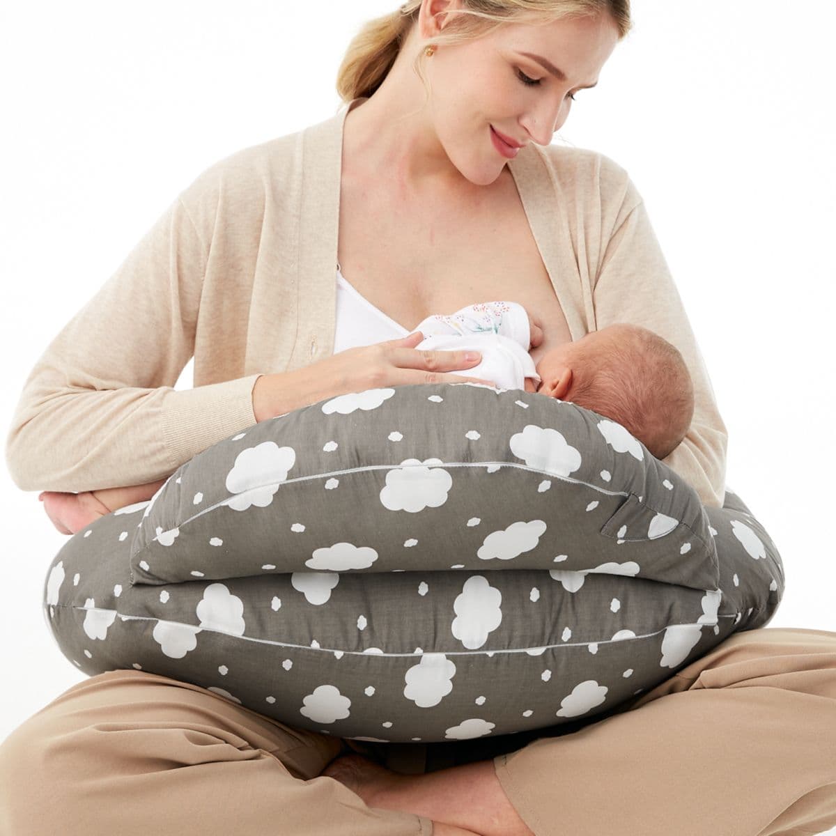 Cuscino per allattamento regolabile Momcozy 1 St view 2