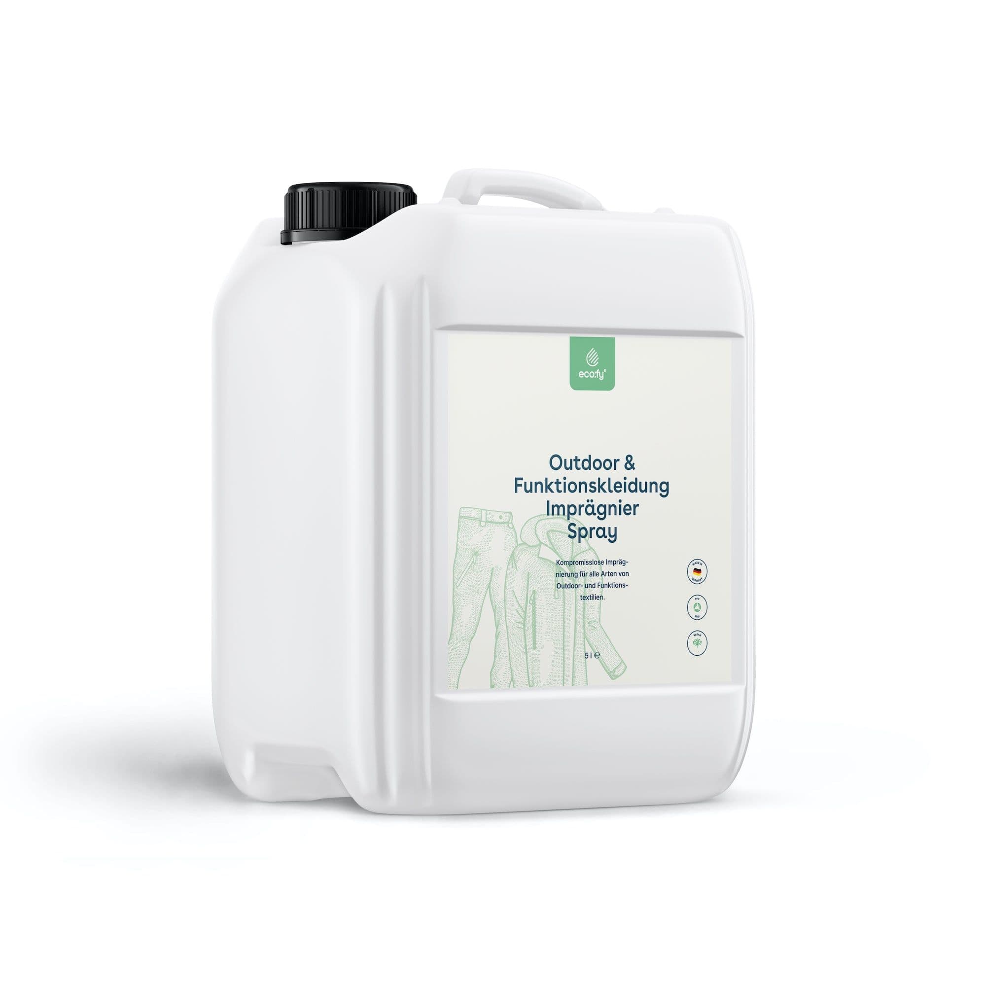 eco:fy Spray impermeabilizzante per tessuti 5 l