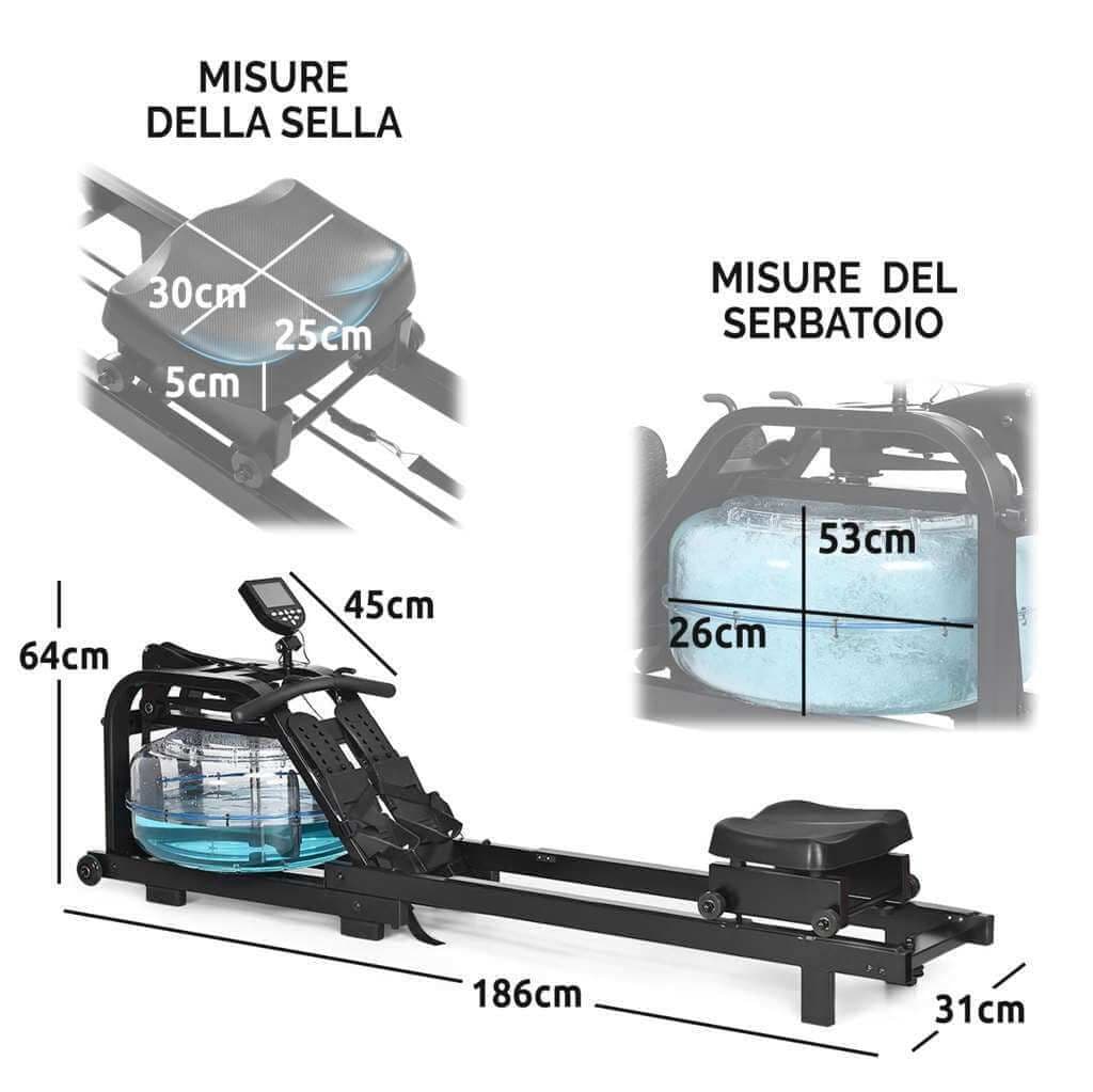 FFitness Vogatore ad Acqua FF 1 St view 2