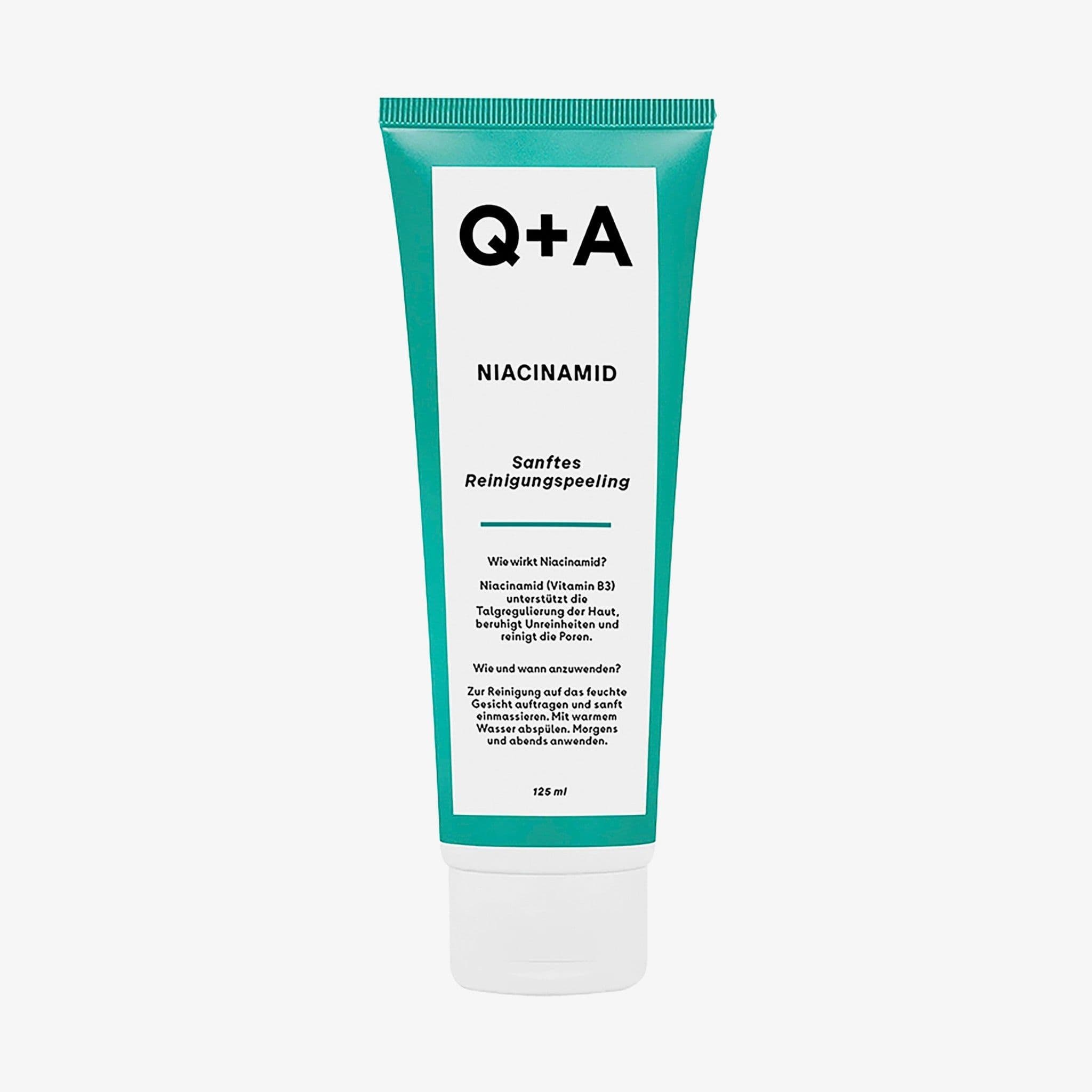 Q + A Skin, Scrub detergente delicato alla niacinamide 0,14 kg Peeling