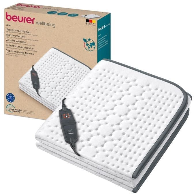 Beurer Scaldaletto UB 60 Green Planet, Coprimaterasso termico della se