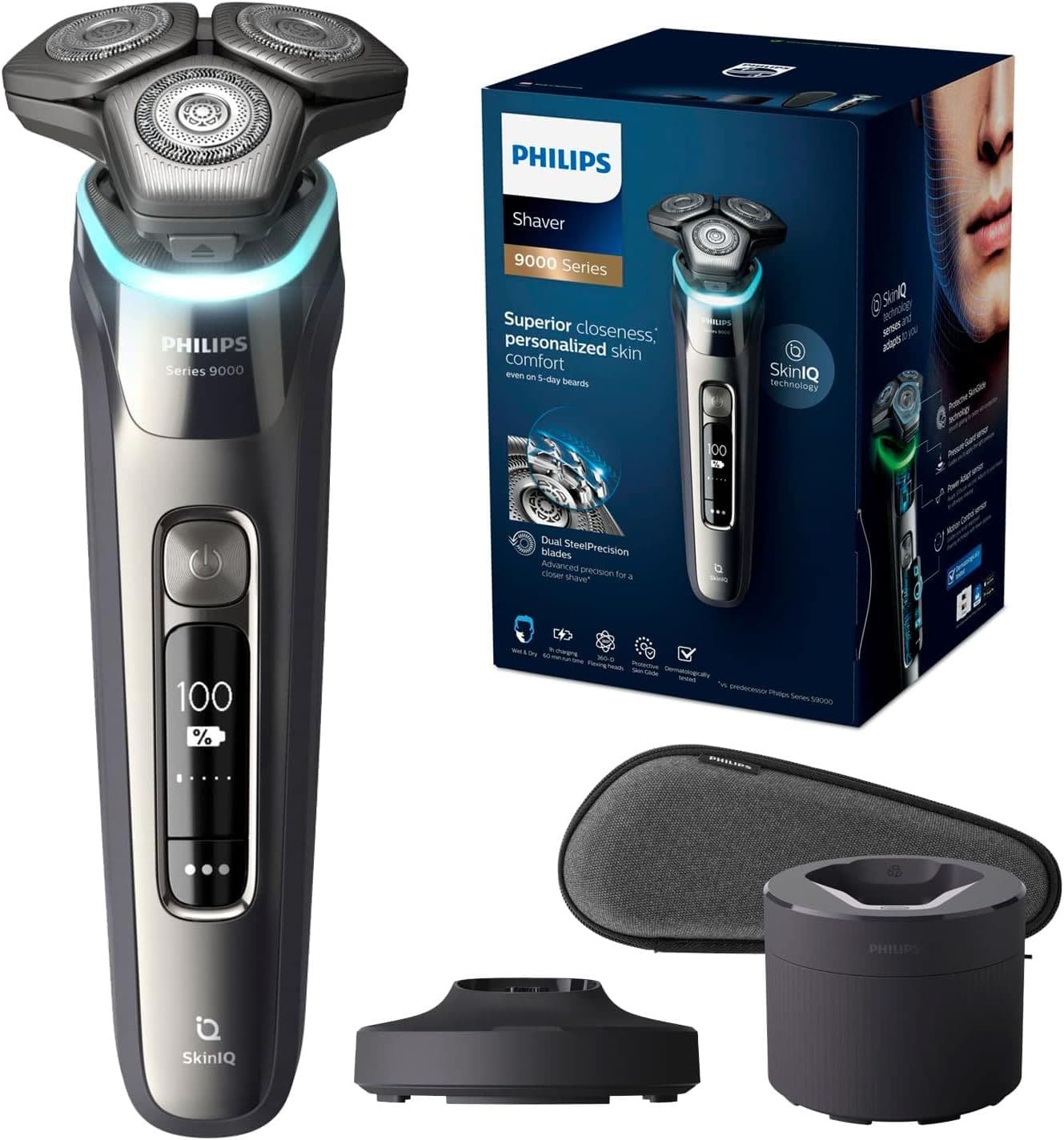 Philips Series 9000, rasoio elettrico 1 St