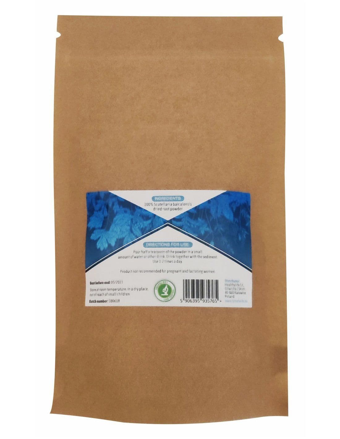 Lymeherbs Scutellaria baicalensis (Skullcap cinese), cipria 100 g view 2