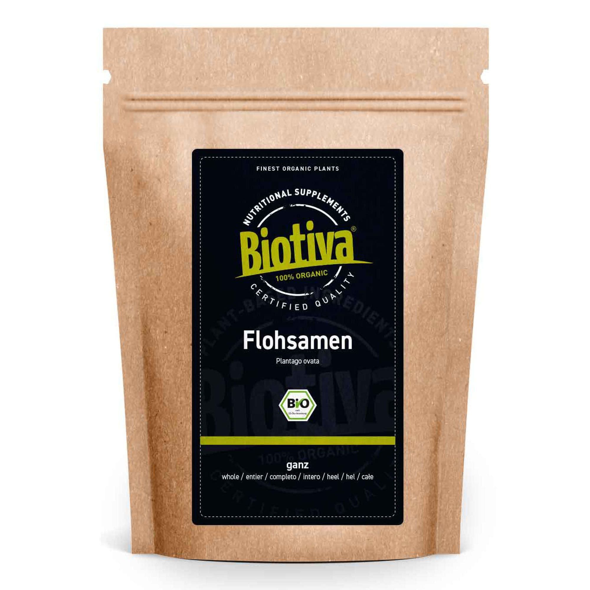 Biotiva Semi di psillio completamente biologici 5000 g
