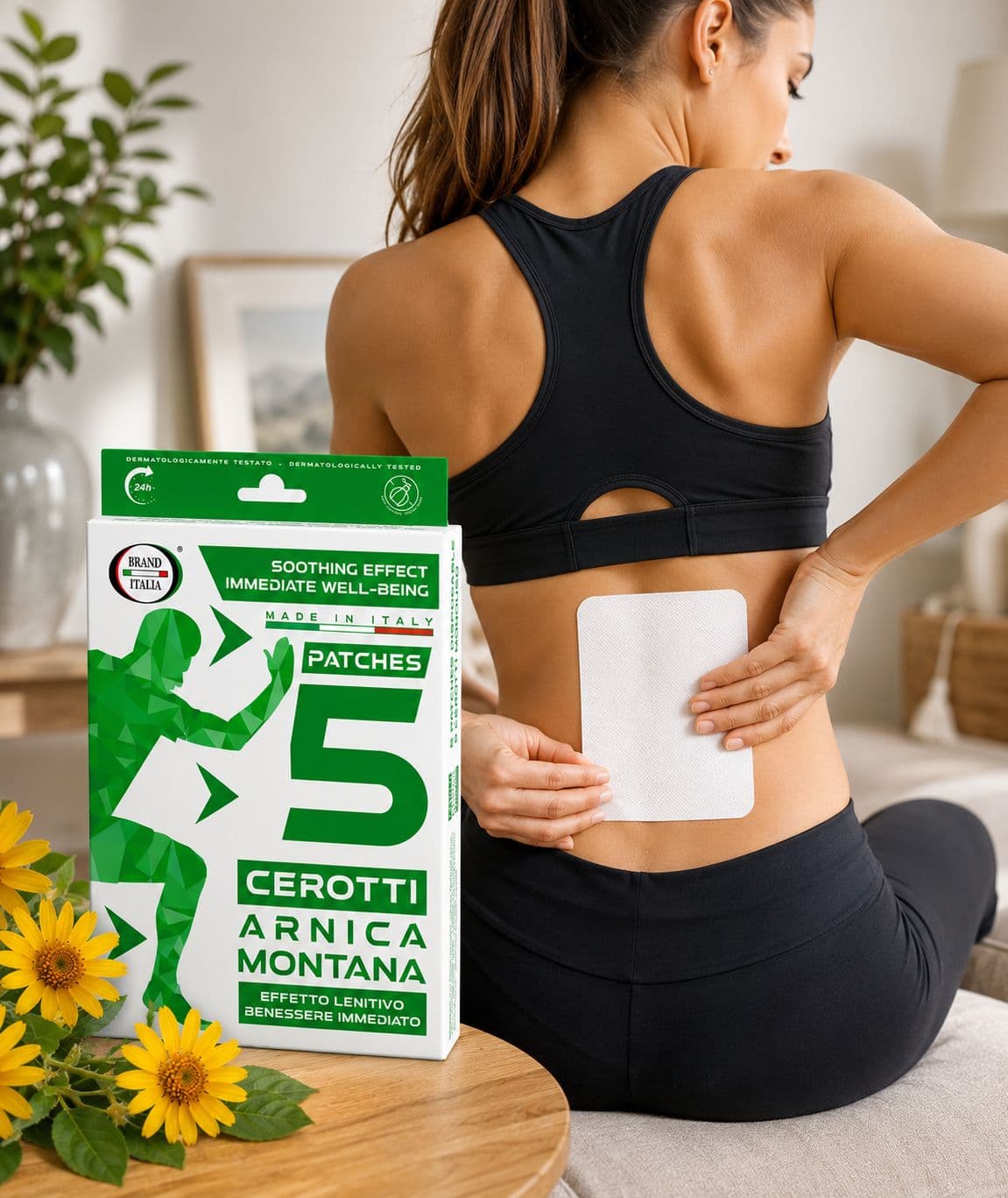 BRAND ITALIA 5 cerotti all'Arnica Montata 5 pz Cerotto view 2