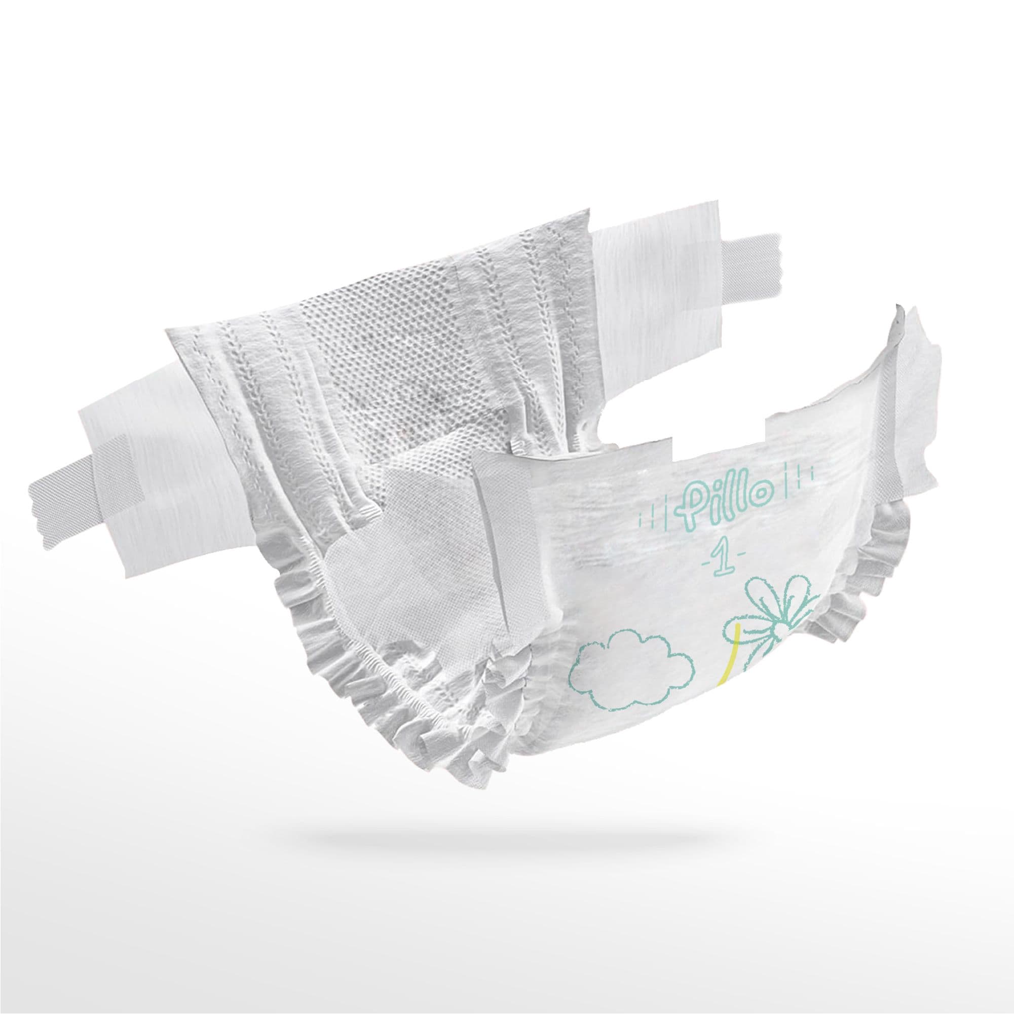 Pannolini Pillo Taglia 1 Newborn 2-5 Kg 198 St view 2