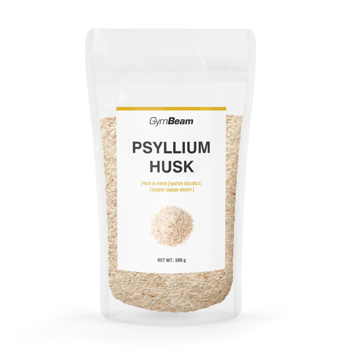 GymBeam Semi di Psillio fibre solubili in polvere 500 g