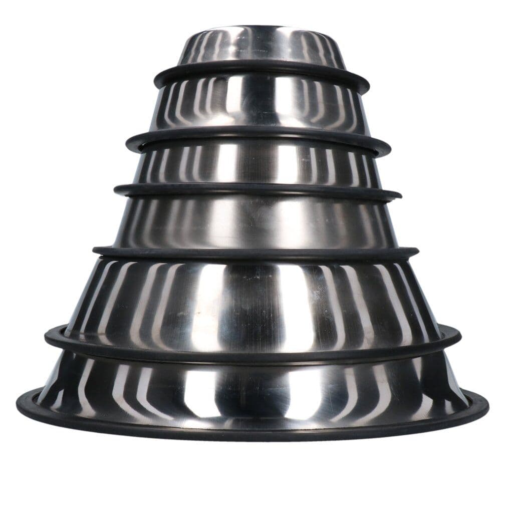 Robusta ciotola in acciaio inox per l'alimentazione o l'abbeveraggio   view 2