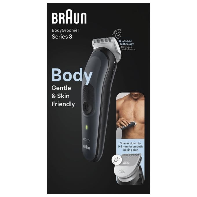 Braun BodyGroomer BG3340 Rifinitore Corpo 1 pz Altro