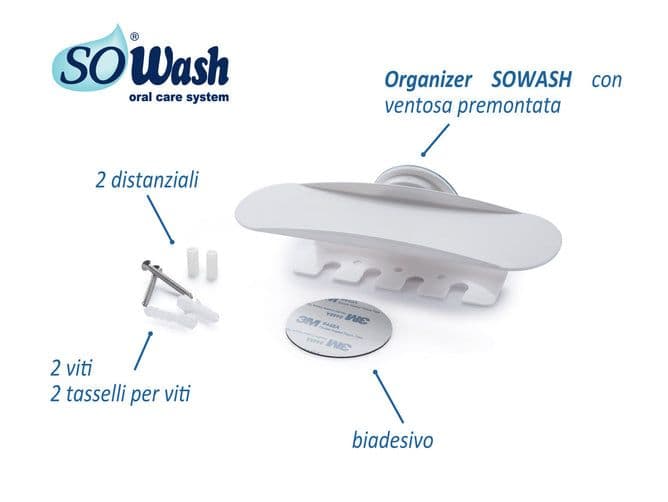 SoWash Organizer Portatestine 1 St view 2