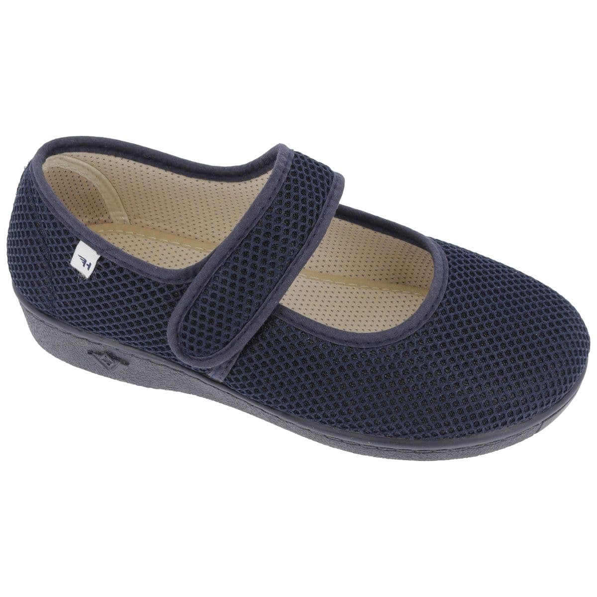 Hergos H041 - Scarpa bebé comoda in tessuto rete con velcro per allacc