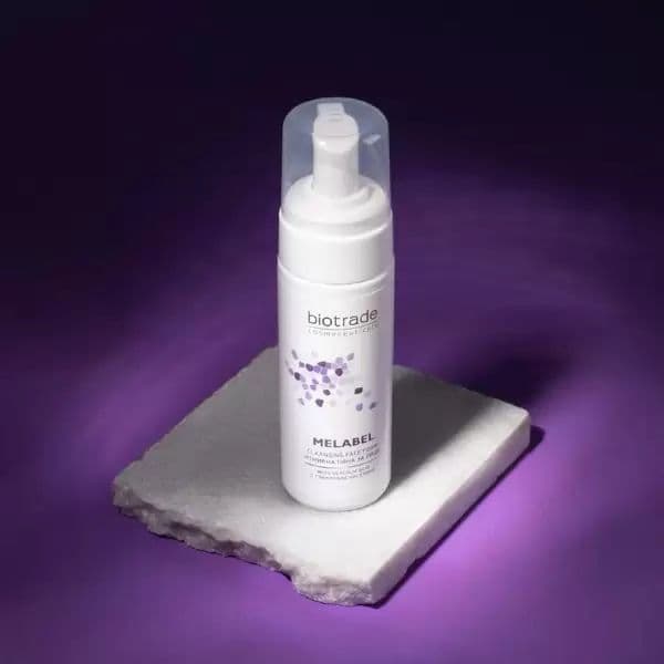 Melabel Brightening Schiuma detergente viso con acido glicolico per pe view 2