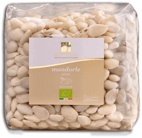 Terradiva box regalo con mandorle pelate e crema spalmabile 100% mando view 2