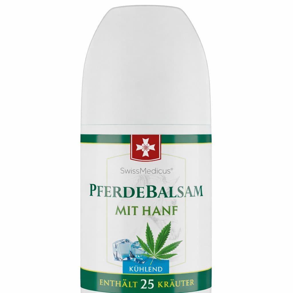 SwissMedicus Balsamo Cavallo con Canapa – Roll-On 90 ml