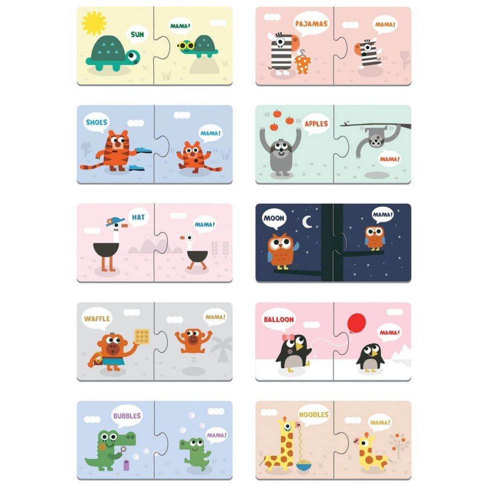 Puzzle mudpuppy Tutto è mamma! 10x2 pezzi 1 St view 2