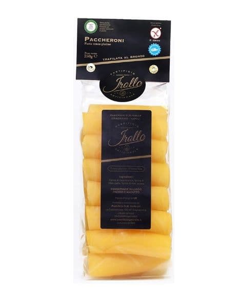 Paccheroni Senza Glutine - Pastificio Irollo 250 g